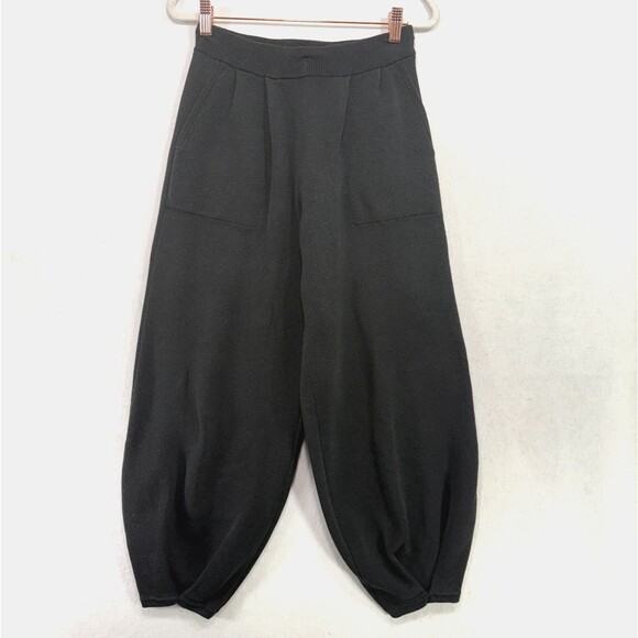 Free People Black Ankle Pants - Picture 1 of 14
